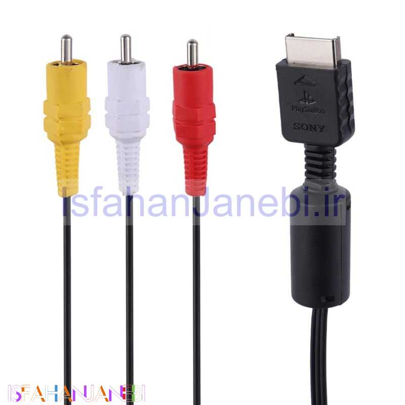اصفهان جانبی-کابل تصویر کامپوننت اصلی PS2 To RCA 1.8m شرینک