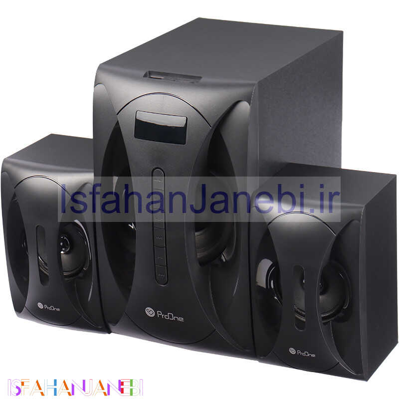 اصفهان جانبی-اسپیکر سه تکه بلوتوثی رم و فلش خور ProOne PSD4943 + ریموت کنترل