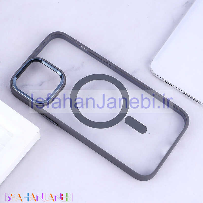 اصفهان جانبی-قاب مگ سیف Vip Max آیفون iPhone 12 Pro Max متال دور رنگی