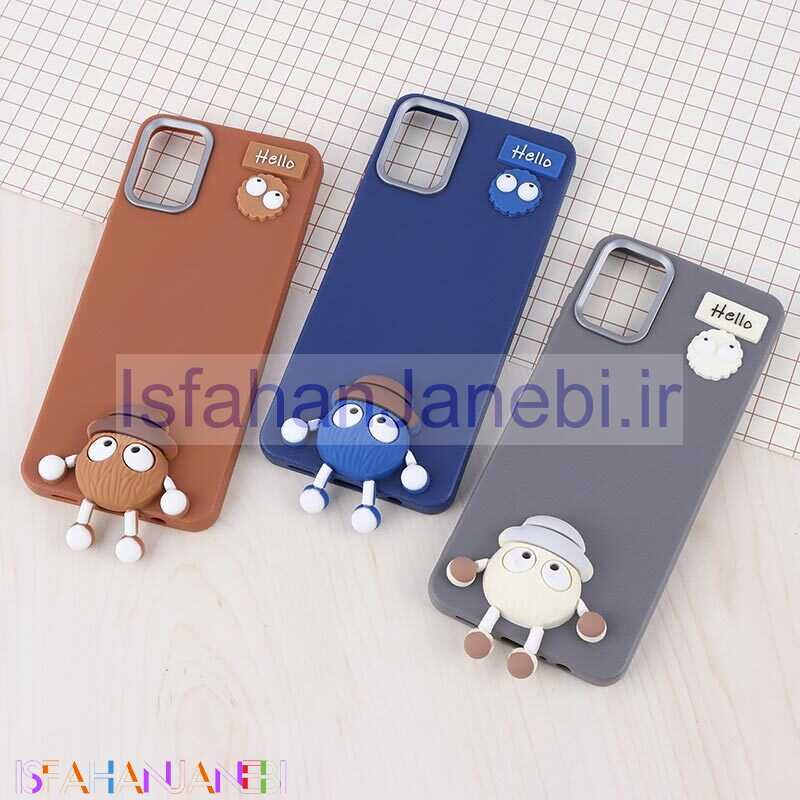 اصفهان جانبی-قاب چرمی ژله ای Leather سامسونگ Galaxy A06 طرح دار