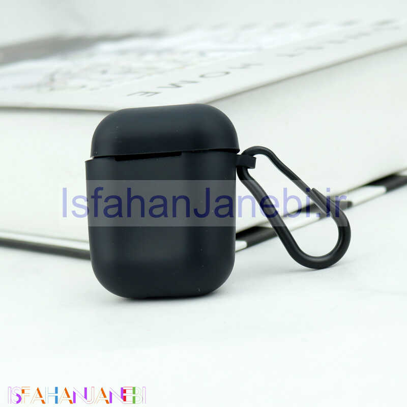 اصفهان جانبی-کاور محافظ هندزفری سیلیکونی W09 Pro مشکی