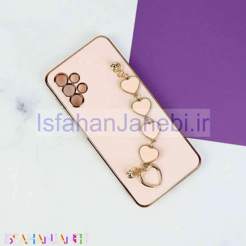 اصفهان جانبی-قاب My Case محافظ لنزدار + بند آویز Samsung Galaxy A32 5G