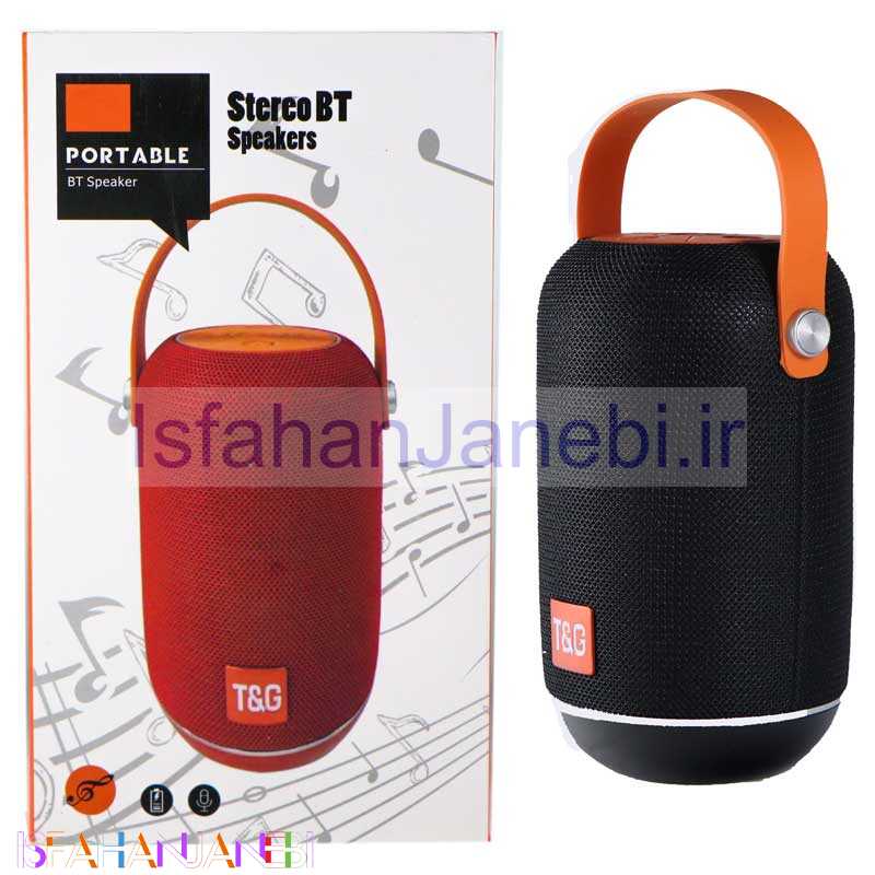 اصفهان جانبی-اسپیکر بلوتوثی رم و فلش خور T&amp;G TG107