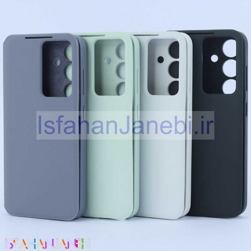 اصفهان جانبی-قاب سیلیکونی اورجینال Wallet Case رنگی Samsung Galaxy S24
