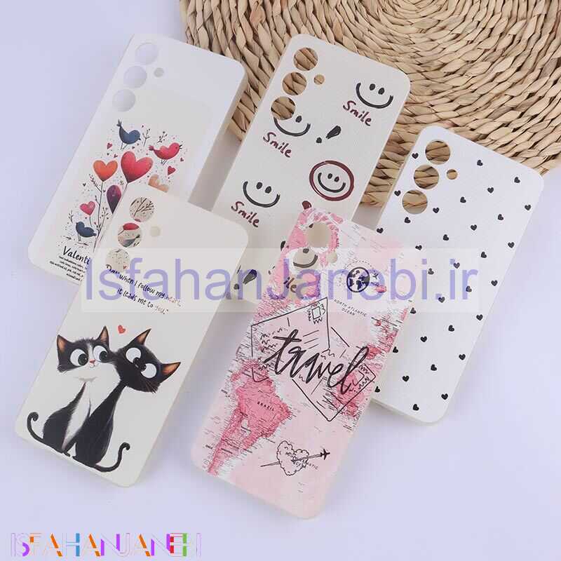 اصفهان جانبی-قاب ژله ای سامسونگ Galaxy A35 طرح دار چاپی محافظ لنزدار