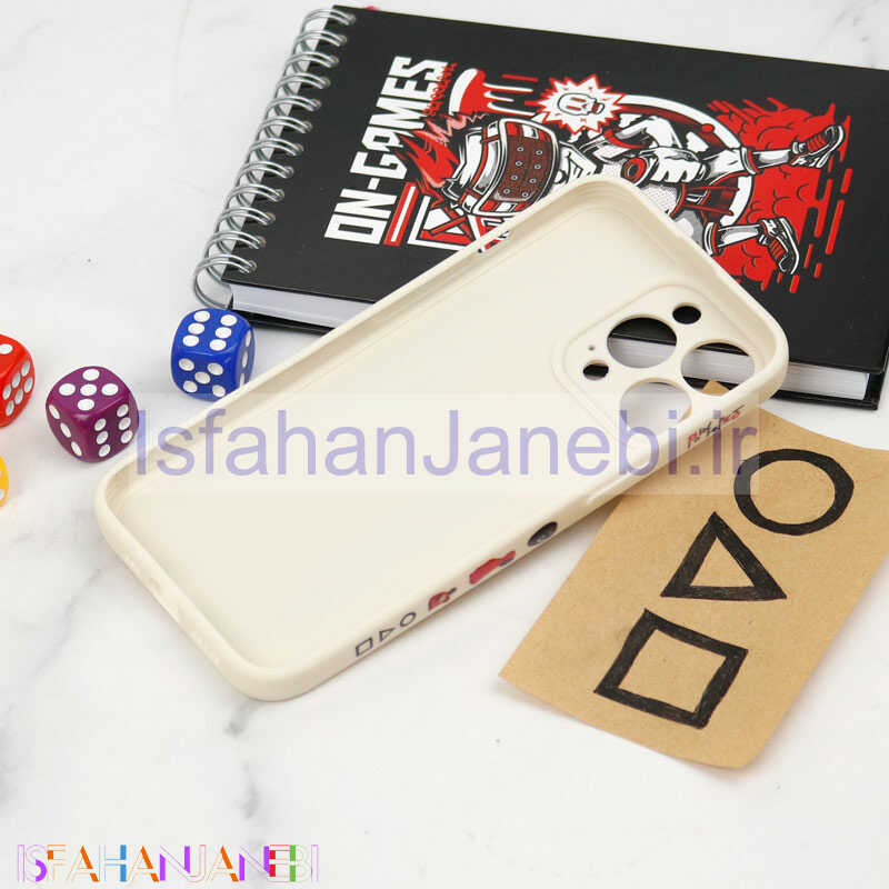 اصفهان جانبی-قاب سیلیکونی محافظ لنزدار طرح اسکویید گیم iPhone 13 Pro کد 5