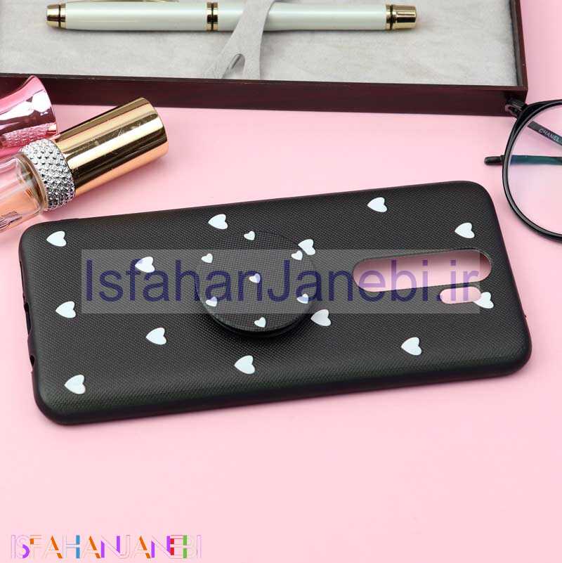 اصفهان جانبی-قاب فانتزی برجسته + پاپ سوکت کد2 شیائومی Redmi Note 8 Pro