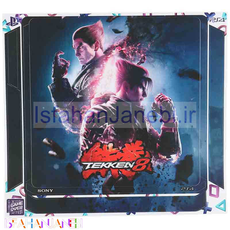 اصفهان جانبی-اسکین پلی استیشن 4 اسلیم طرح Tekken 8