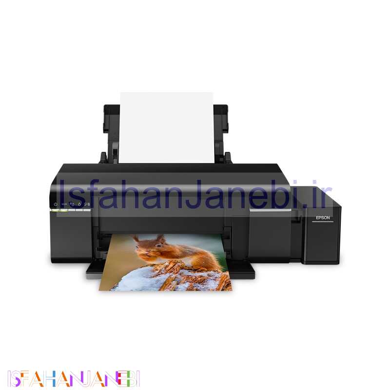 اصفهان جانبی-پرینتر رنگی جوهر افشان EPSON L805 + جوهر اصلی