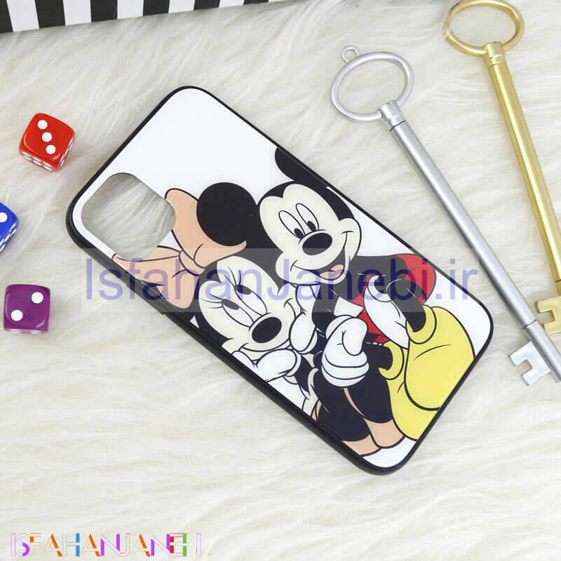 اصفهان جانبی-قاب پشت گلسی طرحدار میکی موس iPhone 11