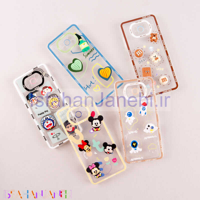 اصفهان جانبی-قاب عروسکی برجسته Highcopy محافظ لنزدار Xiaomi Poco X3