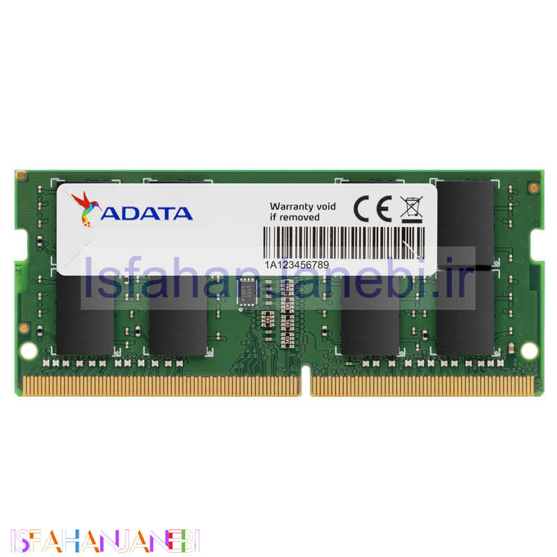 اصفهان جانبی-رم کامپیوتر Adata Premier So-Dimm DDR4 4GB 2666MHz CL15 Single