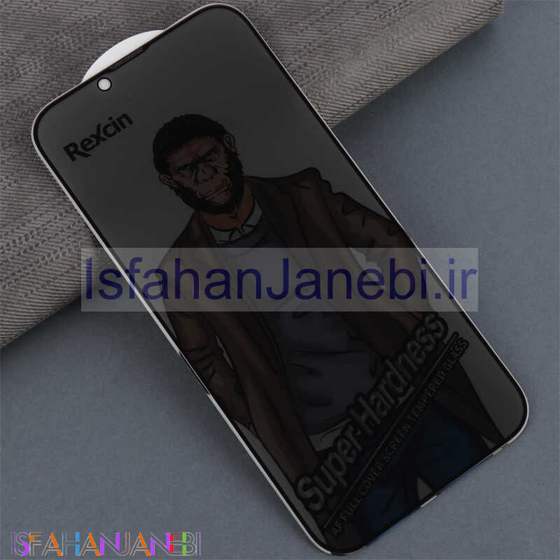اصفهان جانبی-گلس Super Hardness پرایوسی رکسین آیفون iPhone 13 Pro Max
