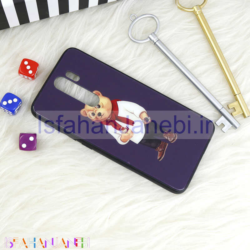 اصفهان جانبی-قاب پشت گلسی طرحدار Baron شیائومی Xiaomi Redmi Note 8 Pro