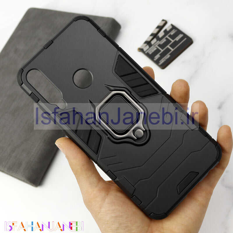 اصفهان جانبی-قاب ضد ضربه هولدر دار Keysion هواوی Y6p مشکی
