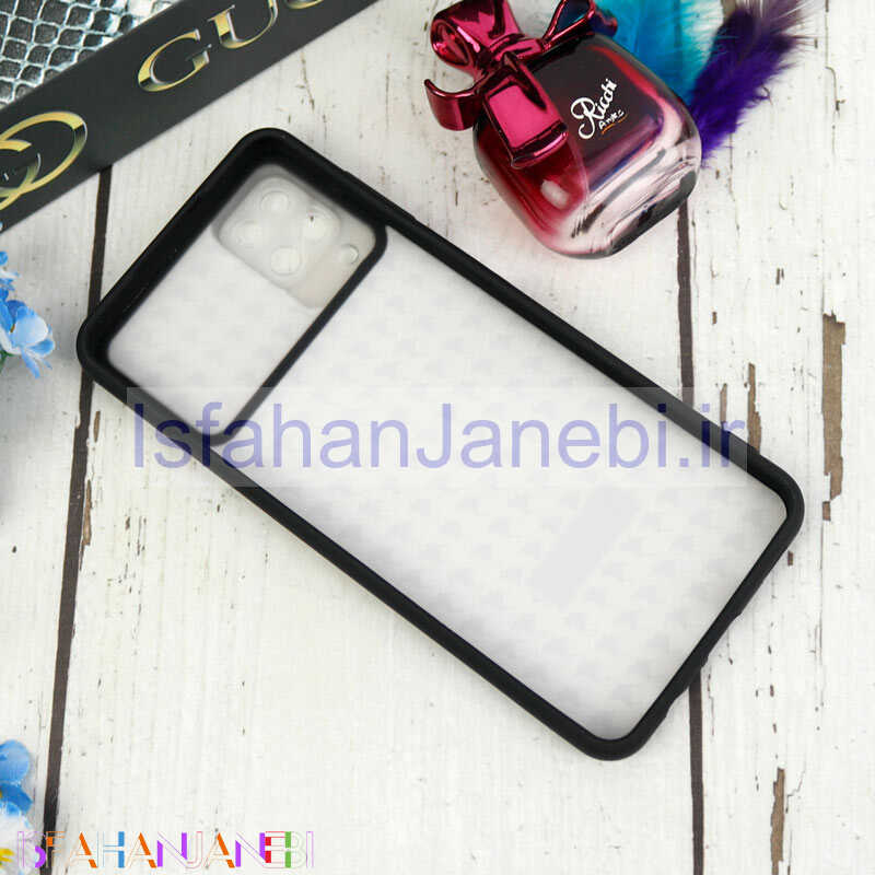 اصفهان جانبی-قاب طرحدار محافظ لنزدار کشویی + پاپ سوکت طرح Christian Dior سامسونگ A12 سری C