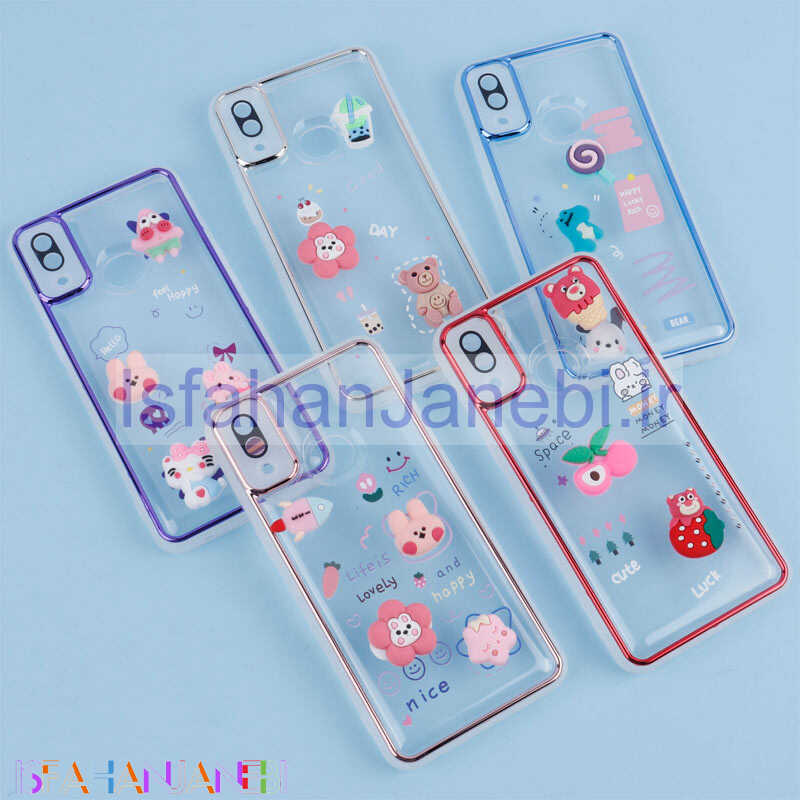 اصفهان جانبی-قاب شفاف عروسک برجسته محافظ لنزدار Samsung Galaxy A10s