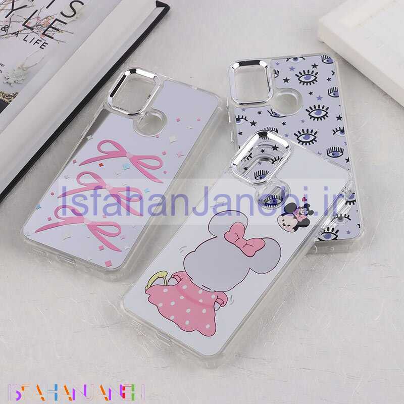 اصفهان جانبی-قاب آینه ای سامسونگ Galaxy A11 / M11 طرح دار دور محافظ متال