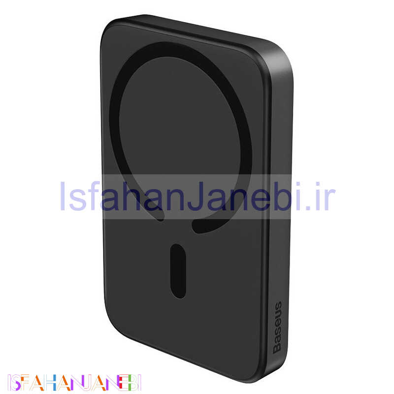 اصفهان جانبی-پاور بانک بی سیم فست شارژ 10000 باسئوس Baseus Magnetic Mini PPCX07000 PD 20W
