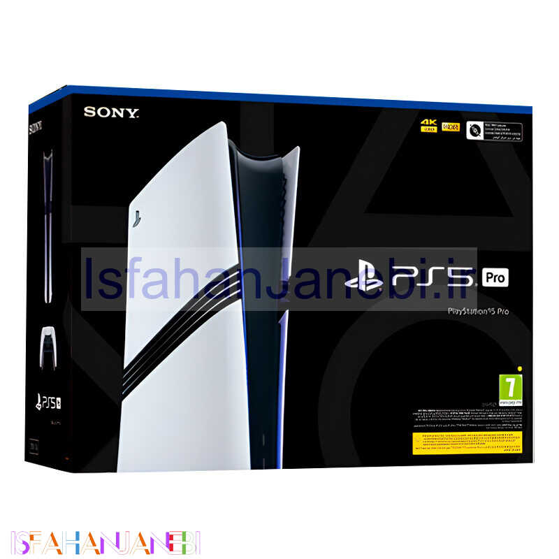 اصفهان جانبی-جعبه خالی کنسول PS5 Pro CFI-7021 رویی و تویی