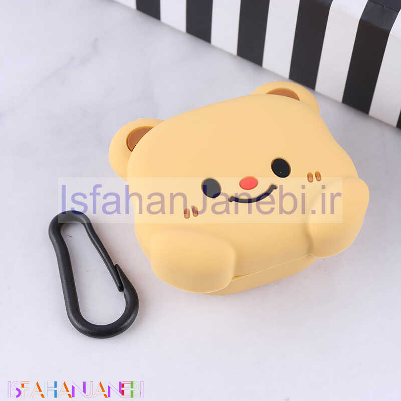 اصفهان جانبی-کاور سیلیکونی عروسکی گلکسی بادز 2 طرح خرس
