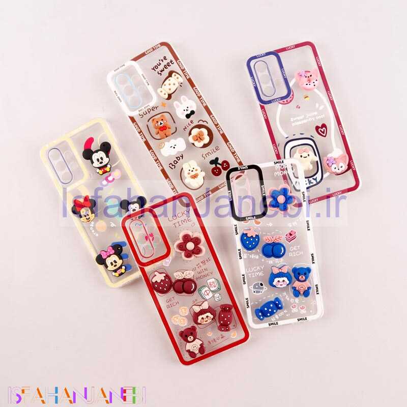 اصفهان جانبی-قاب عروسکی برجسته Highcopy محافظ لنزدار Samsung Galaxy A32 4G