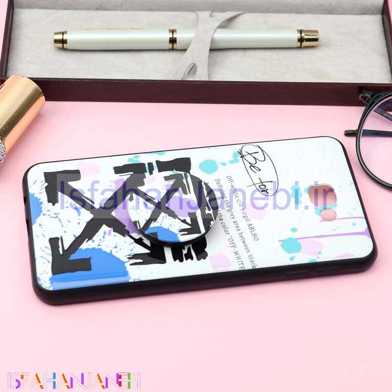 اصفهان جانبی-قاب فانتزی برجسته + پاپ سوکت کد17 سامسونگ J7 Prime