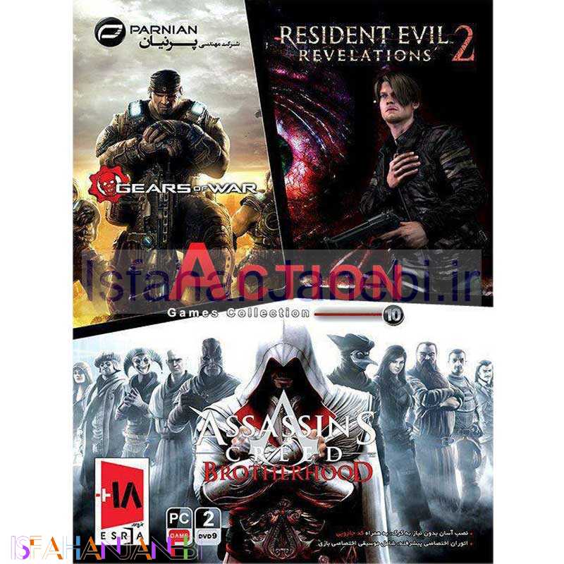 اصفهان جانبی-Action Games Collection 10 2DVD9 پرنیان