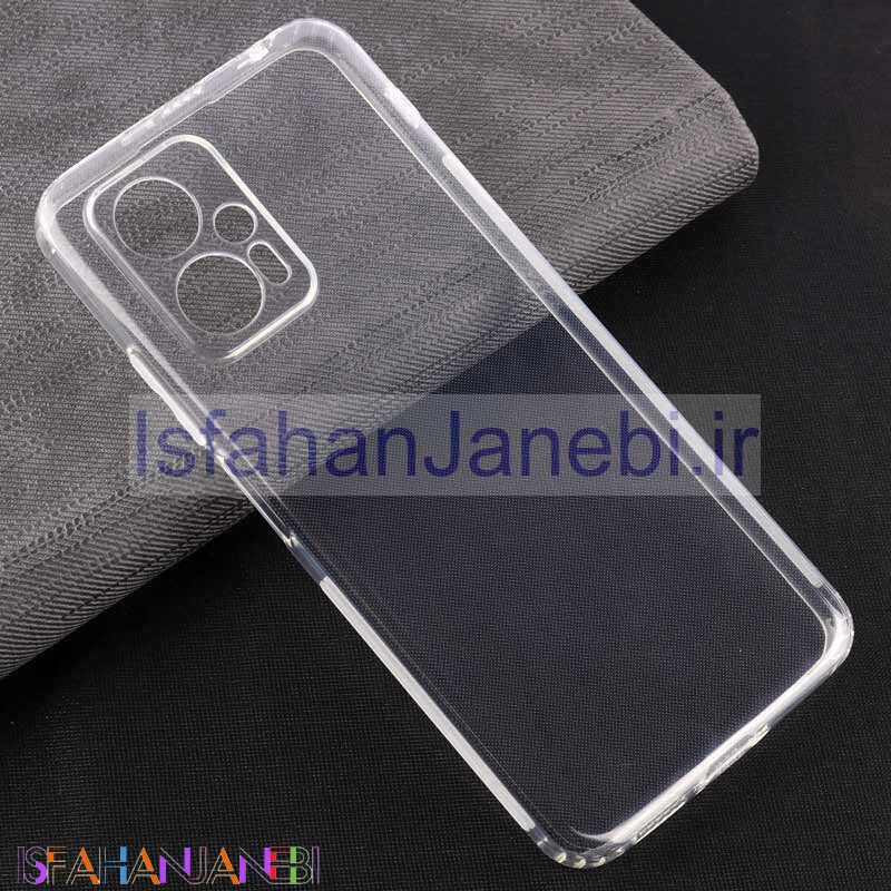 اصفهان جانبی-قاب ژله ای ضربه گیر بی رنگ محافظ لنزدار Xiaomi Poco X4 GT