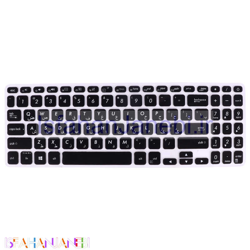 اصفهان جانبی-کاور کیبورد ژله ای لپ تاپ Asus R521