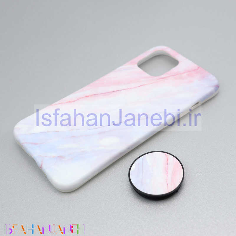 اصفهان جانبی-قاب سنگی پاپ سوکت دار کد1 آیفون iPhone 12 Pro Max