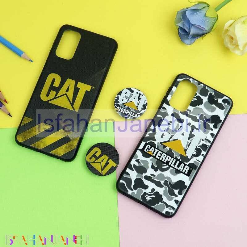 اصفهان جانبی-قاب فانتزی برجسته + پاپ سوکت طرح CAT سامسونگ A32 سری D