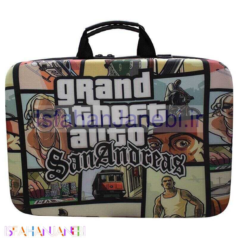 اصفهان جانبی-کیف کنسول بازی PS5 Slim طرح GTA San Andreas کد 2