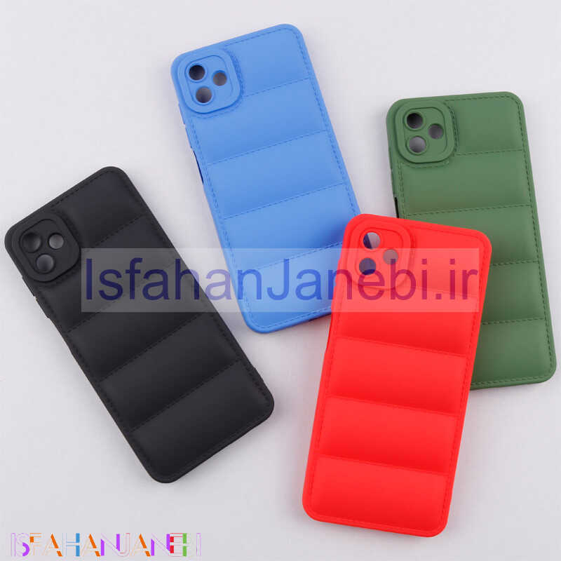 اصفهان جانبی-قاب پافر ژله ای سامسونگ Galaxy A04 محافظ لنزدار