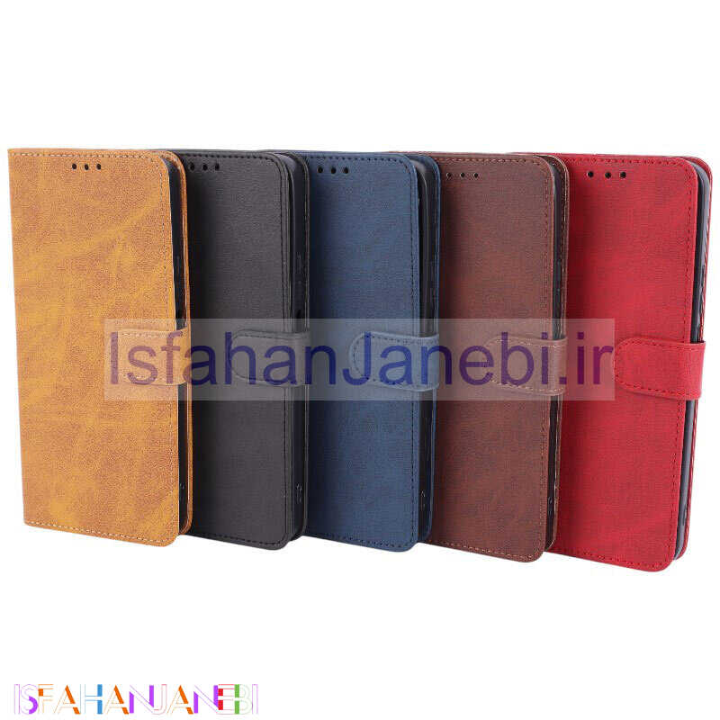 اصفهان جانبی-کیف چرمی مگنتی محافظ لنزدار هواوی Honor X7b