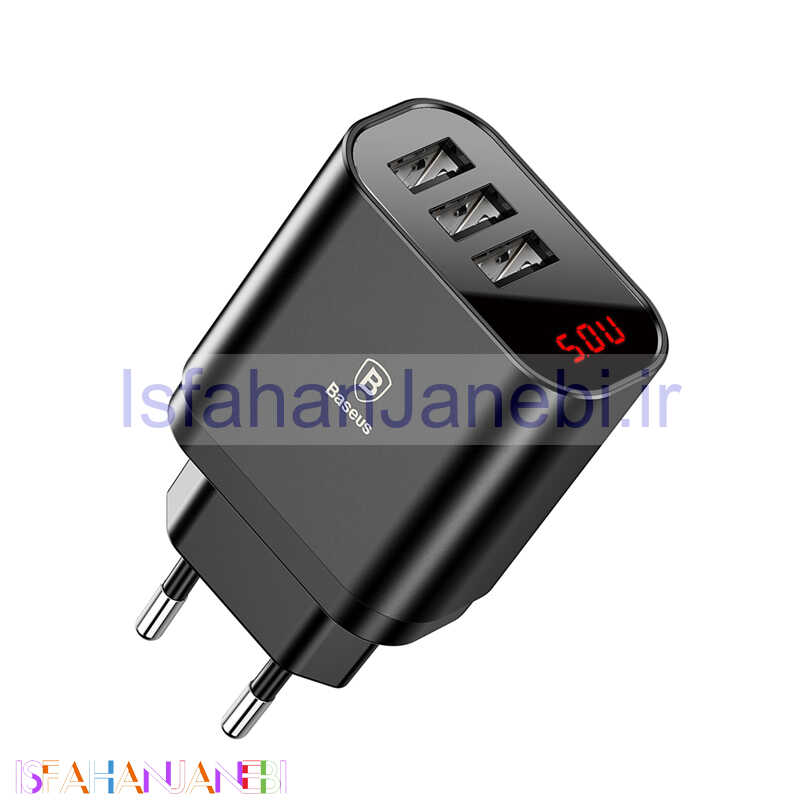 اصفهان جانبی-شارژر دیواری Baseus CCALL-BHs 3.4A