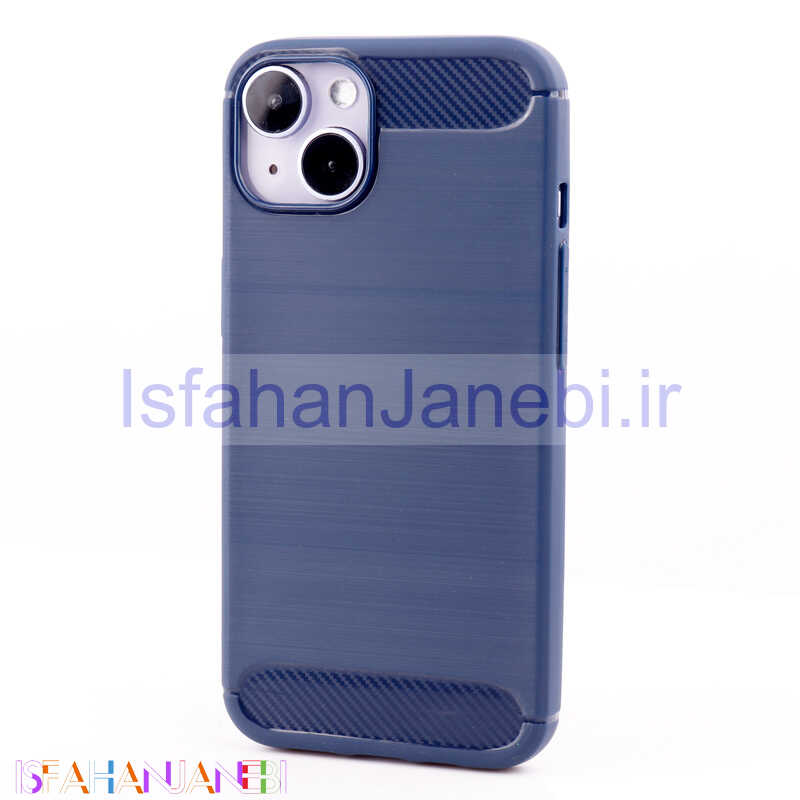 اصفهان جانبی-قاب Fiber Carbon ژله ای iPhone 14