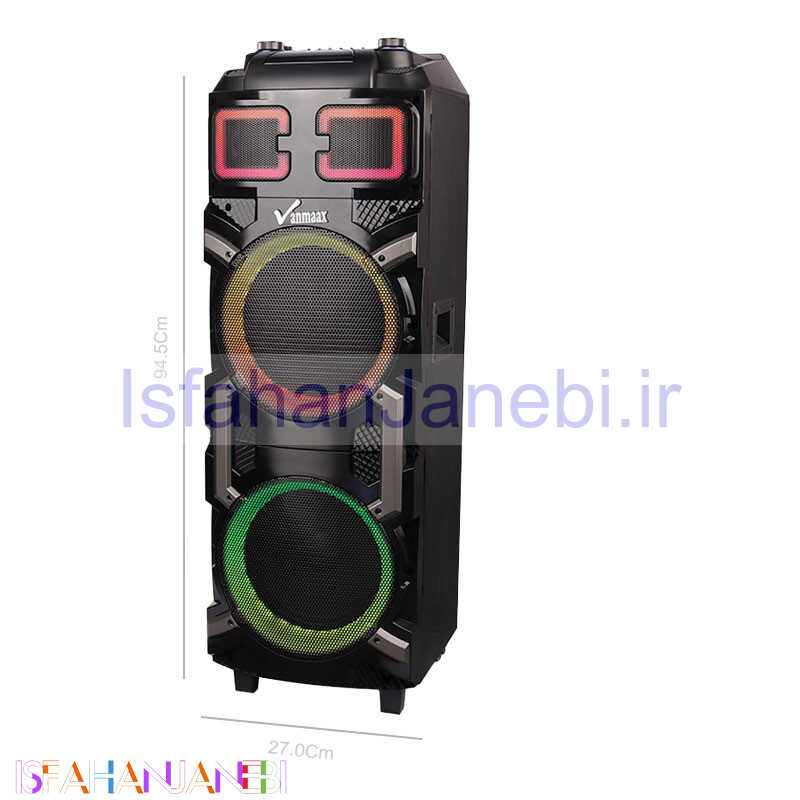 اصفهان جانبی-اسپیکر بلوتوثی رم و فلش خور Vanmaax MAX-1060