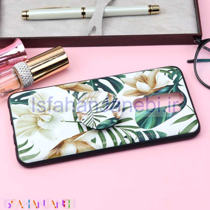 اصفهان جانبی-قاب فانتزی برجسته + پاپ سوکت کد6 شیائومی Redmi Note 8 Pro