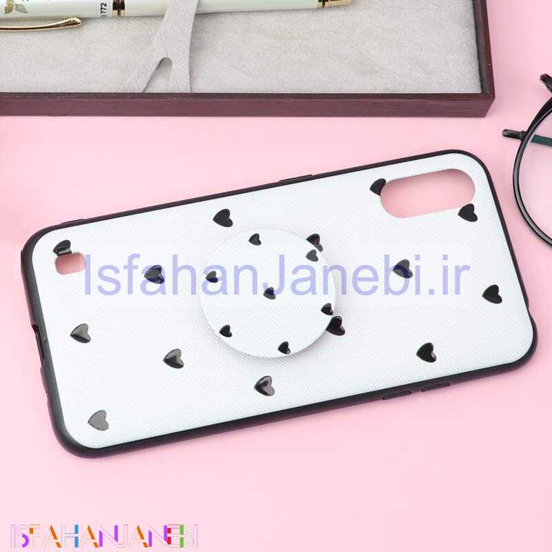 اصفهان جانبی-قاب فانتزی برجسته + پاپ سوکت کد1 سامسونگ A01