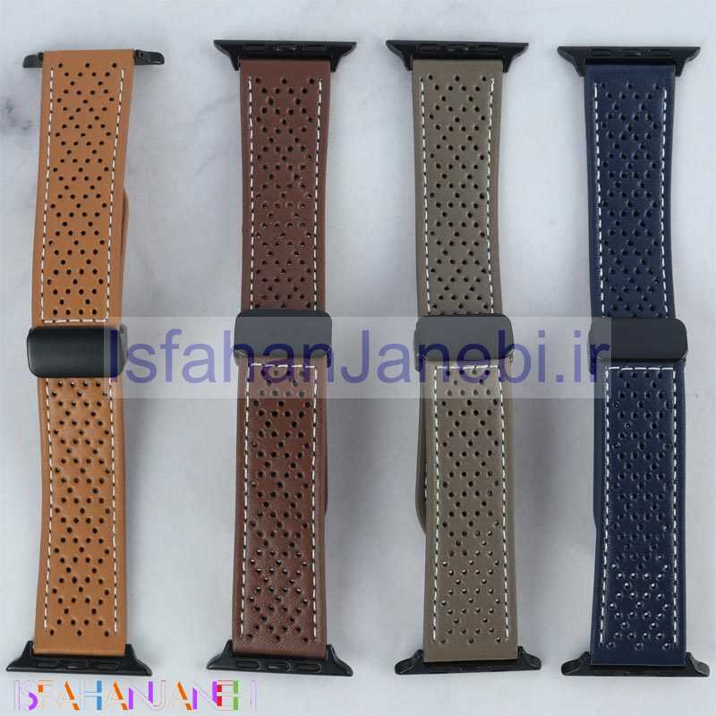 اصفهان جانبی-بند اپل واچ Watch Band سایز 42/44/45/49 میلی متری طرح دار کد 4