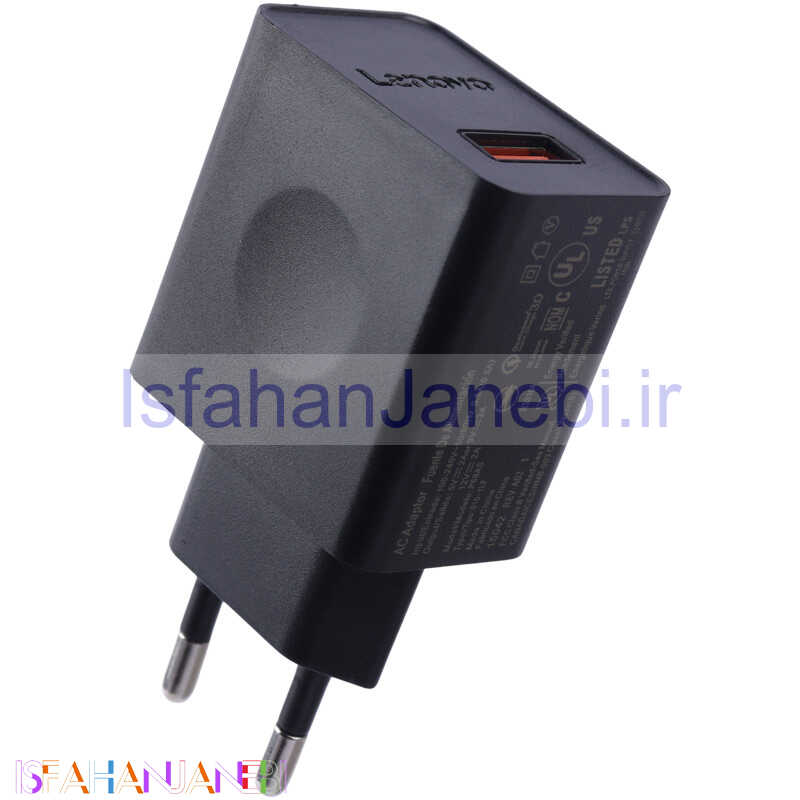 اصفهان جانبی-شارژر دیواری اورجینال Lenovo P68AS Fast QC 3.0