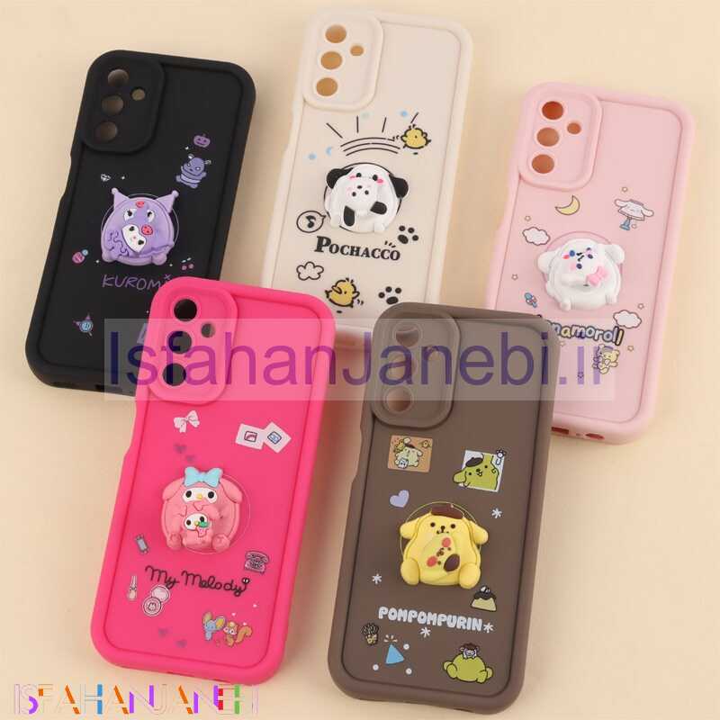 اصفهان جانبی-قاب سولید سامسونگ Galaxy A14 4G / A14 5G اسپینردار محافظ لنزدار