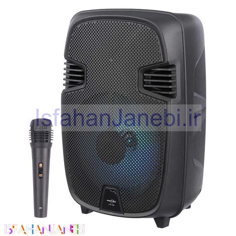 اصفهان جانبی-اسپیکر بلوتوثی رم و فلش خور Greatnice GTS-1248 + میکروفون