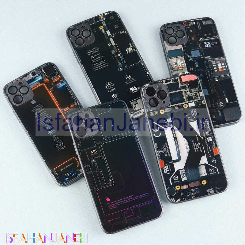 اصفهان جانبی-قاب PC طرح برد محافظ لنزدار iPhone 11 Pro Max