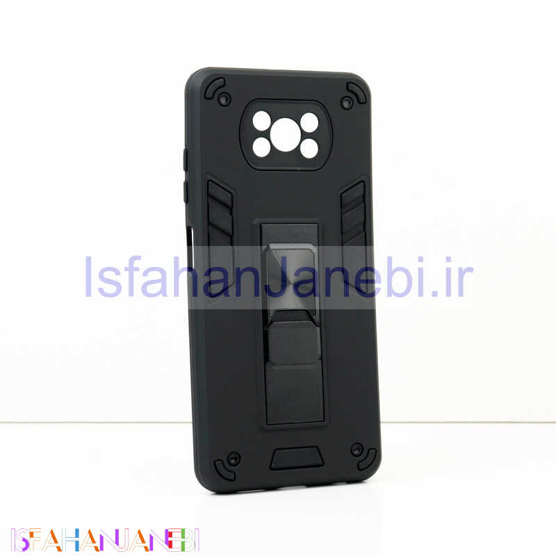 اصفهان جانبی-قاب ضد ضربه محافظ لنزدار هولدر کشویی بتمن Xiaomi Poco X3