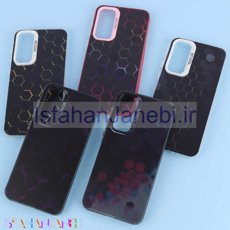 اصفهان جانبی-قاب PC So Cool طرح زنبوری سامسونگ Galaxy A35