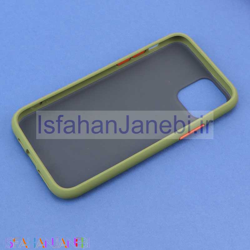 اصفهان جانبی-قاب PC مات iPhone 11 Pro سبز