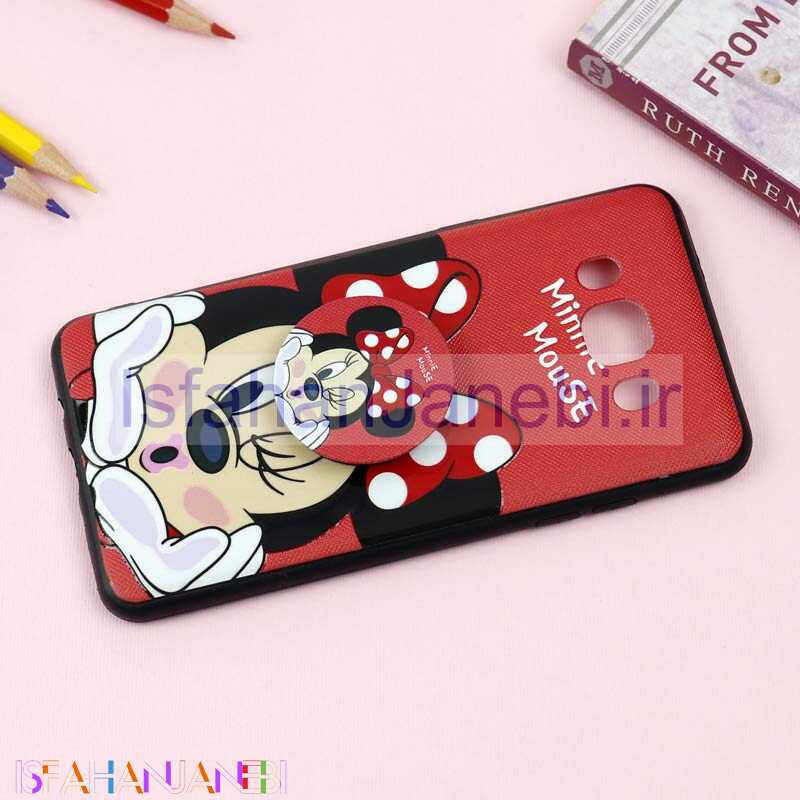 اصفهان جانبی-قاب فانتزی برجسته + پاپ سوکت طرح میکی موس سامسونگ J5 2016 سری D