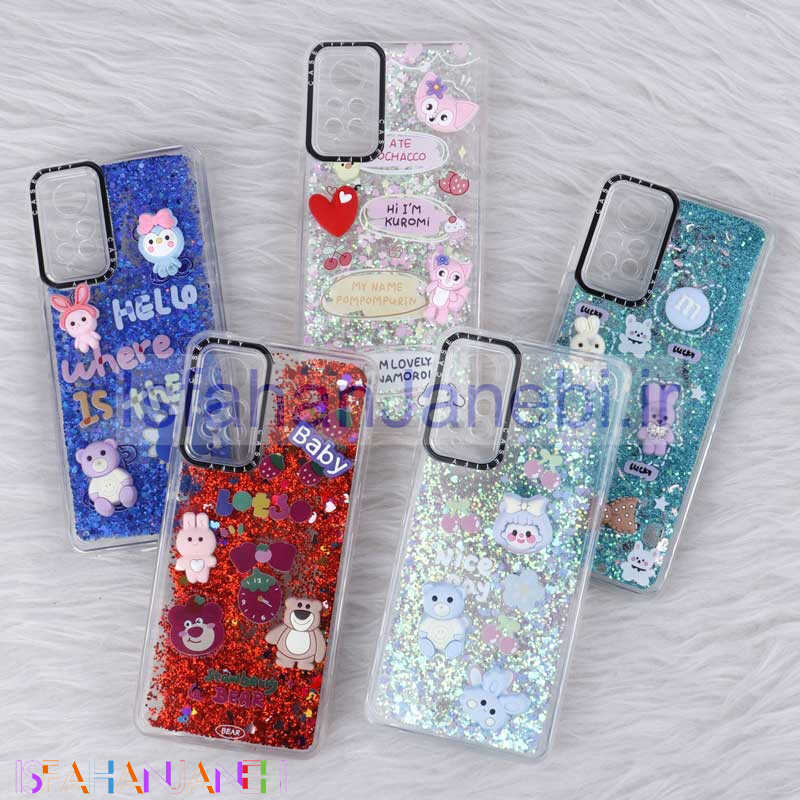 اصفهان جانبی-قاب آکواریومی Casetify شیائومی Redmi Note 12 Pro 4G عروسکی برجسته محافظ لنزدار